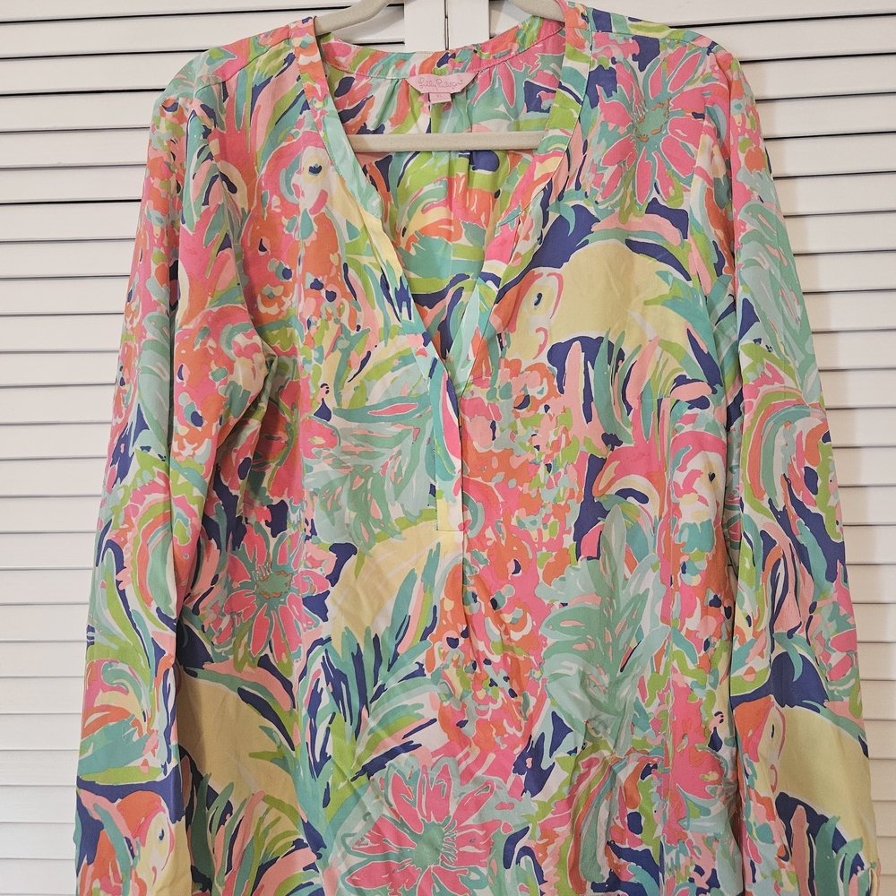Lilly Pulitzer Multicolor Floral Top